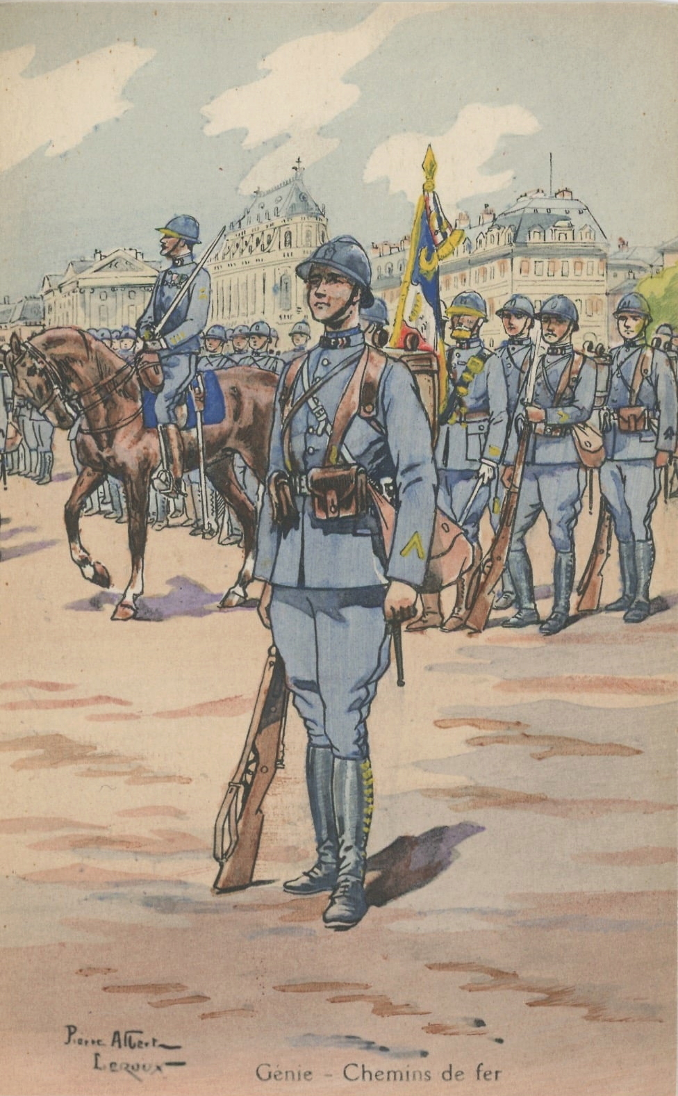Planches uniformes Armée Française.... - Page 2 Genie_10
