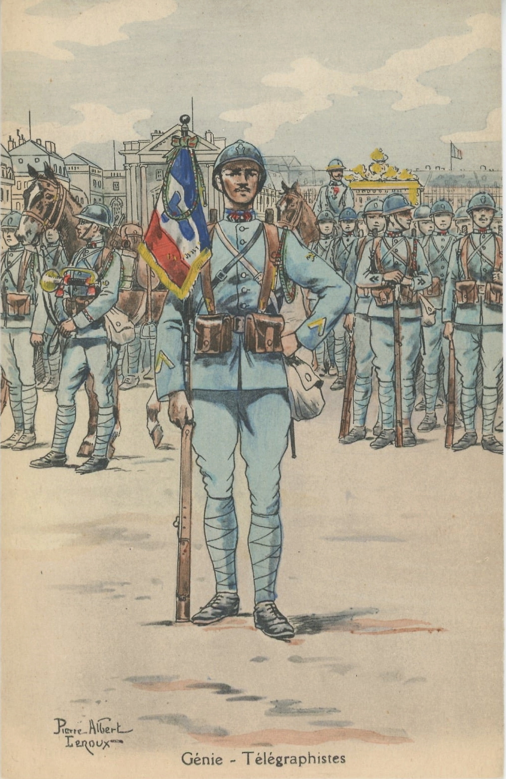 Planches uniformes Armée Française.... - Page 2 Genie_11