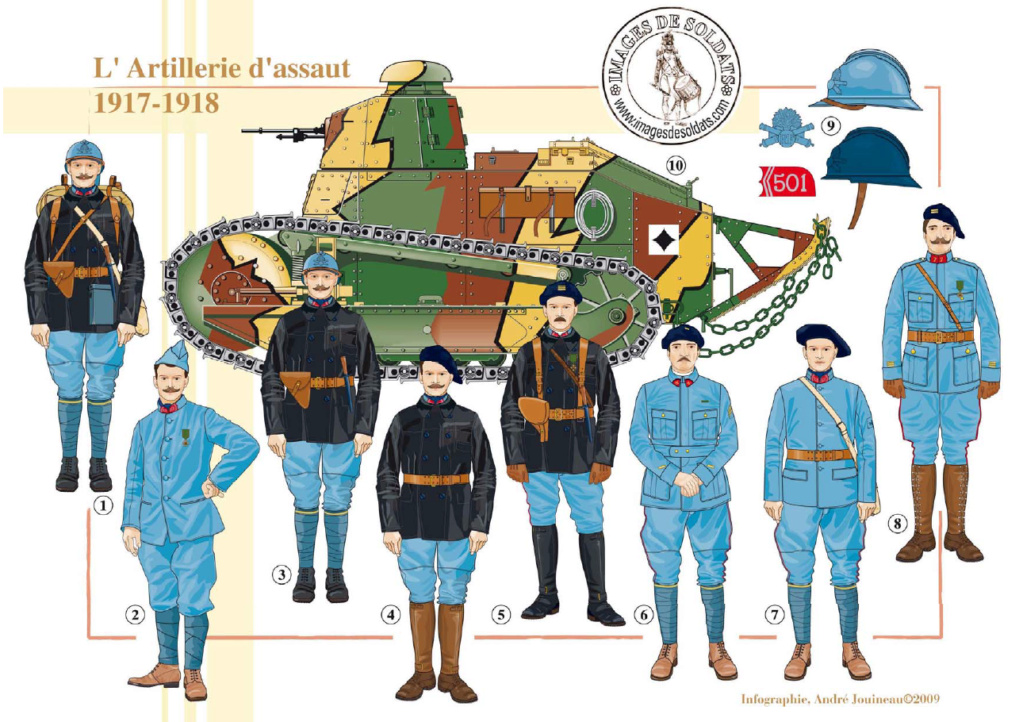 Planches uniformes Armée Française.... Sans_t74