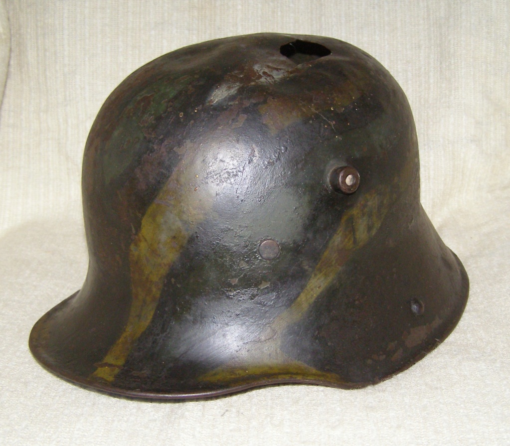 (N) Stahlhelm mod. 16 camouflé avec trace de combat - à clôturer Mod_1621