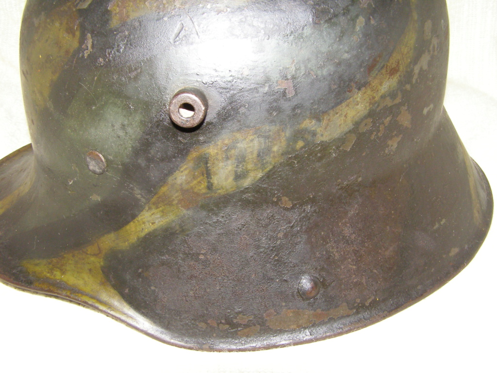 (N) Stahlhelm mod. 16 camouflé avec trace de combat - à clôturer Mod_1624