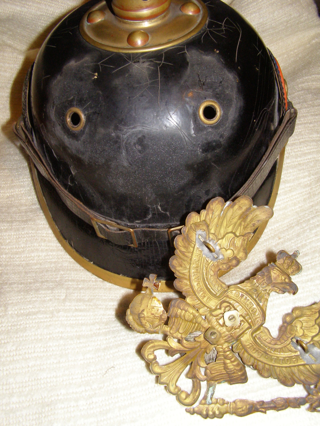 Les casques à pointe de troupe et d'officier : Oldenbourg  Oldenb30