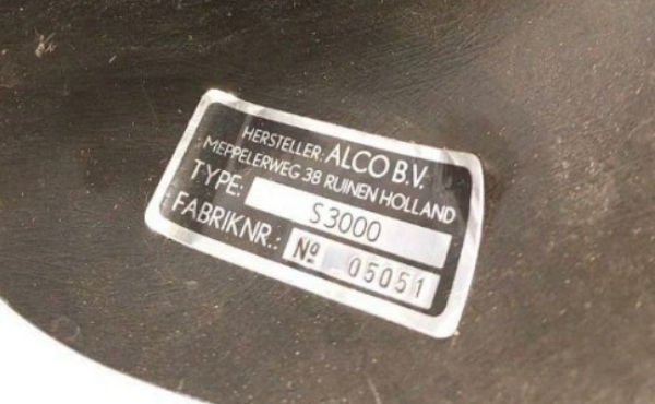 Suche ABE zu Verkleidung Alco Speed 7 S3000 Cx31210