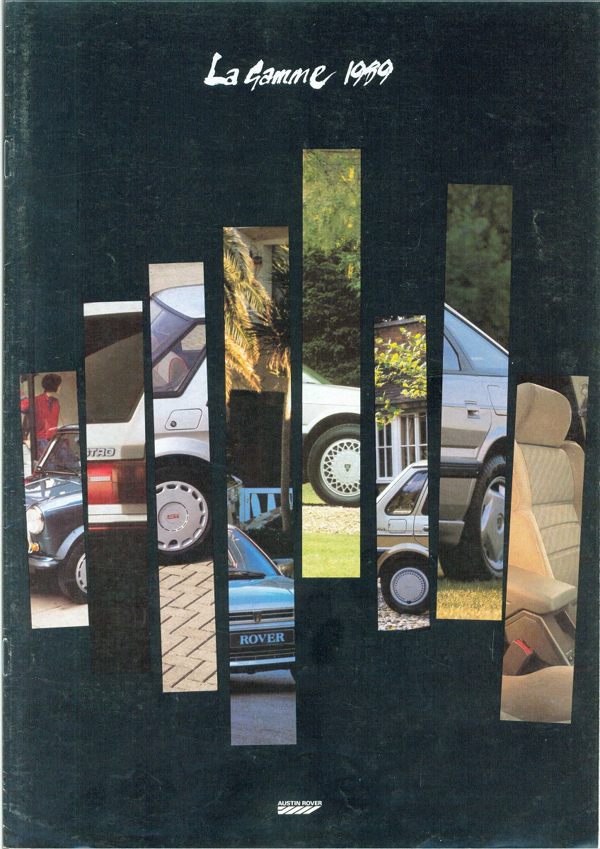 Catalogue Rover MY 1989 18101312