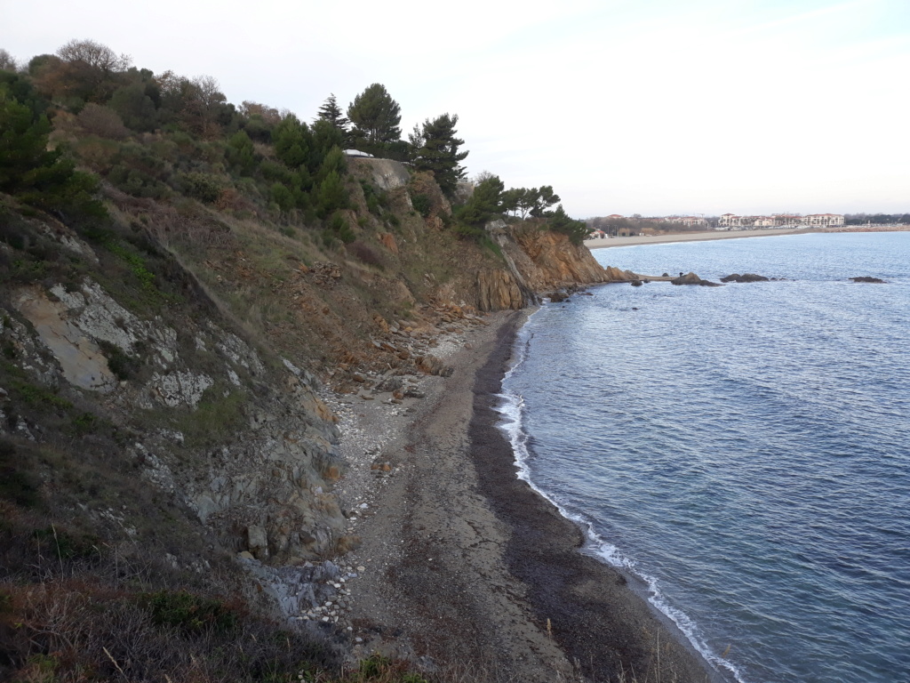 photo le long du littorale entre Argles et banyuls 20220212