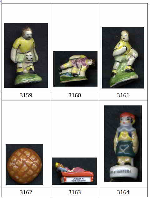 FEVES - Fèves unitaires porcelaine et céramique Page_906