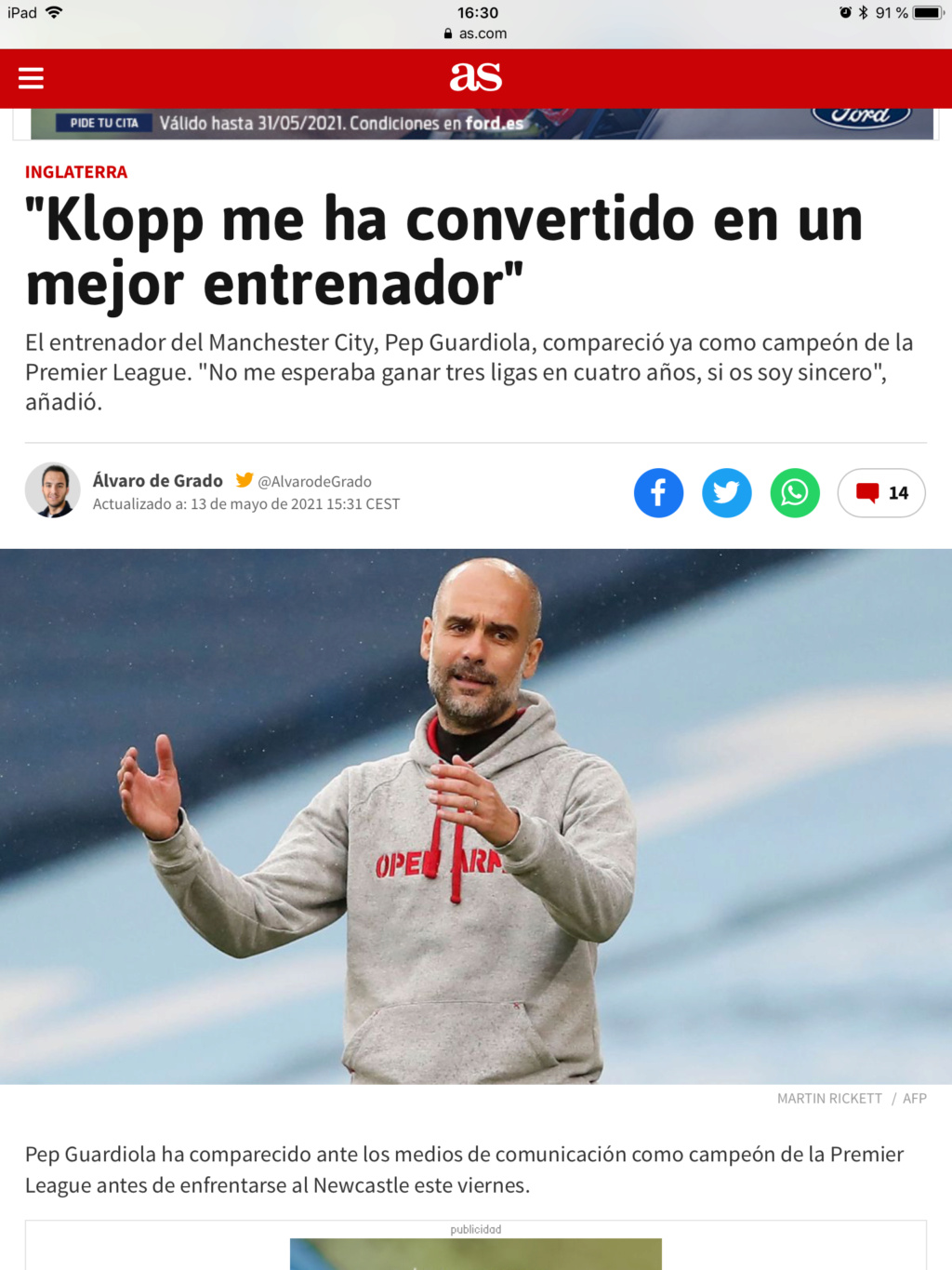 Pep Guardiola (el original, no la cover) Campeones de la Premier 2020/21!!!! Don`t look back in anger!!!!!!!!!!! - Página 2 09c1f210