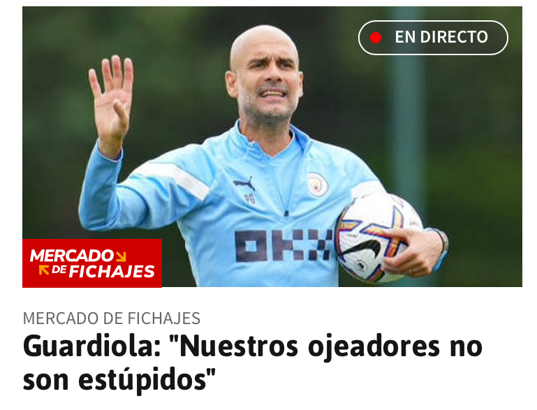 Vuelve La Premier. La Premier. When Pep Guardiola was followed in the night (¿o es at night? Jojo, help) Qué valientes son los jeiters. Son ejemplo de vida. Se ríen de la muerte en su cara - Página 19 D92cc410