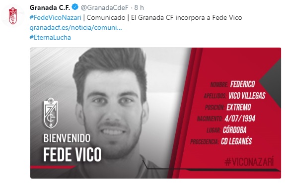 Altas y Bajas confirmadas Liga 1.2.3 Temporada 2018-2019 Fede_v10