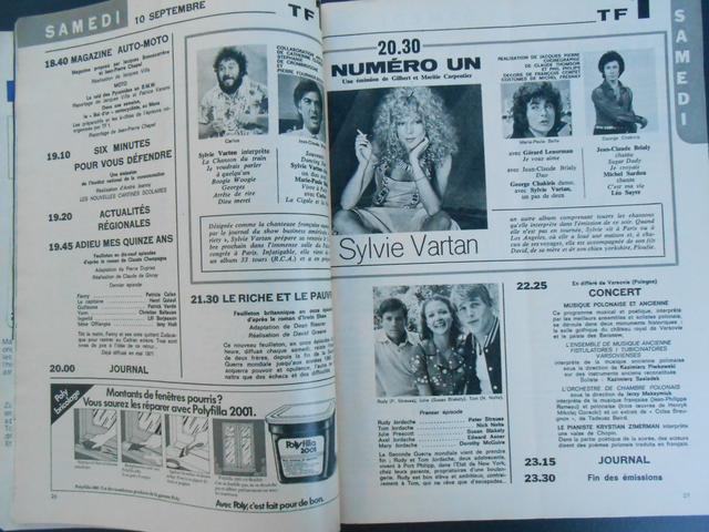 Télé Poche n° 604 du 7 septembre 1977 Progra10