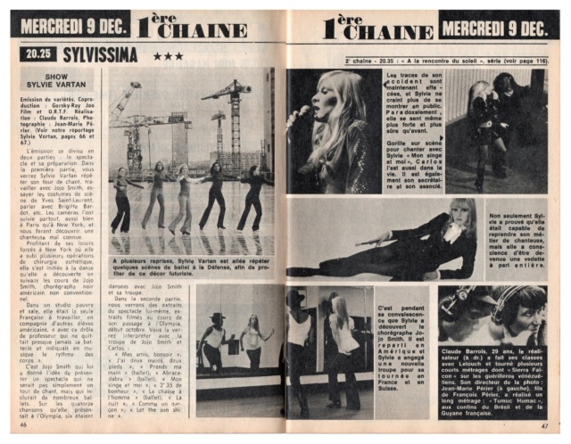 Télé Poche n° 251 du 2 décembre 1970 Tp_19713