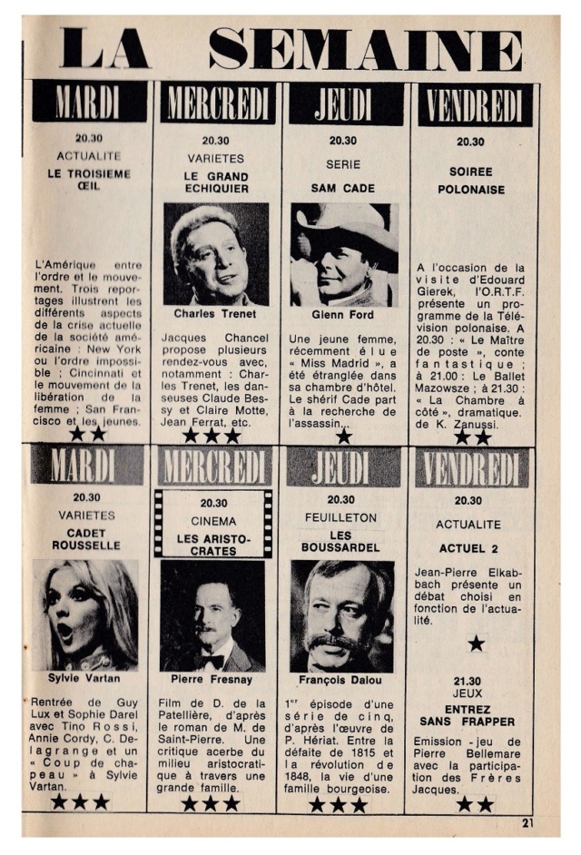 Télé Poche n°346 du 27 septembre 1972 Tp_19729