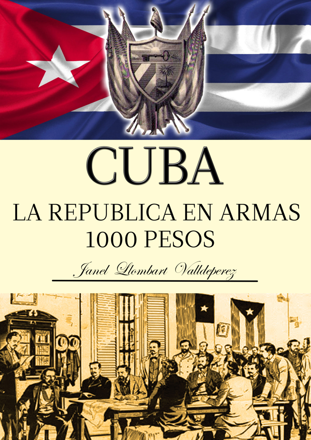CUBA 1000 PESOS 1869 "LA REPUBLICA EN ARMAS" 111