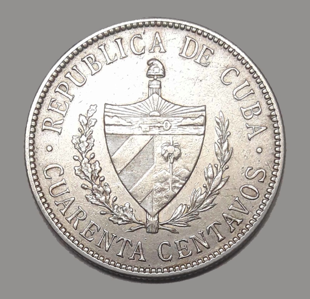 Cuba 40 Centavos 1915 1915_411