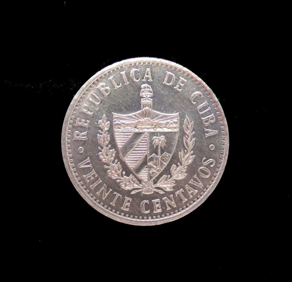 20 Centavos (sin fecha). República de Cuba. 20_cen11