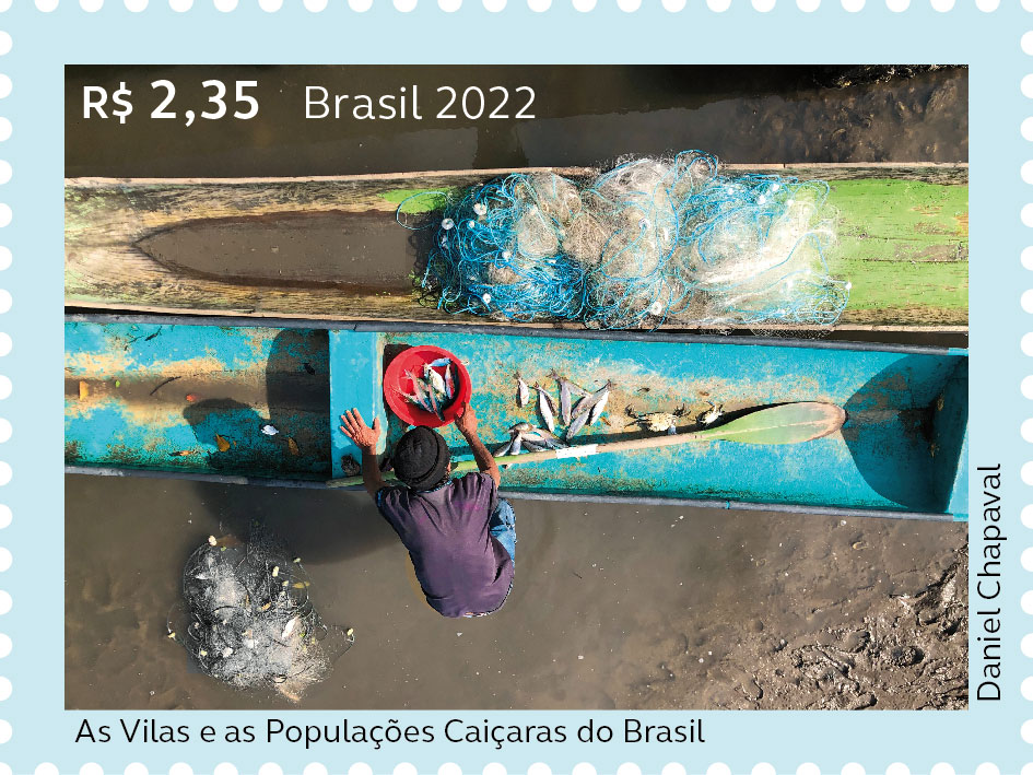 AS VILAS E POPULAÇÕES CAIÇARAS DO BRASIL - 2022 Selo_c13