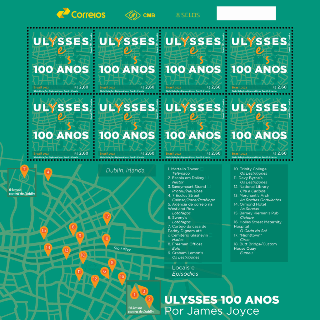 100 ANOS DA PUBLICAÇÃO DE "ULYSSES" DE JAMES JOYCE - 2022 Ulysse11