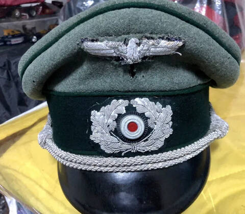 casquette officier allemand ww2