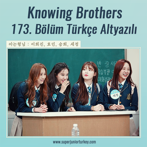 Knowing Brothers 173. Bölüm (Gugudan Sejeong, Oh My Girl Seunghee, T-ara Hyomin) [Türkçe Altyazılı] Kb17312