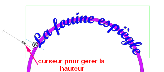 Texte sur une courbe (récalcitrant) Textec11