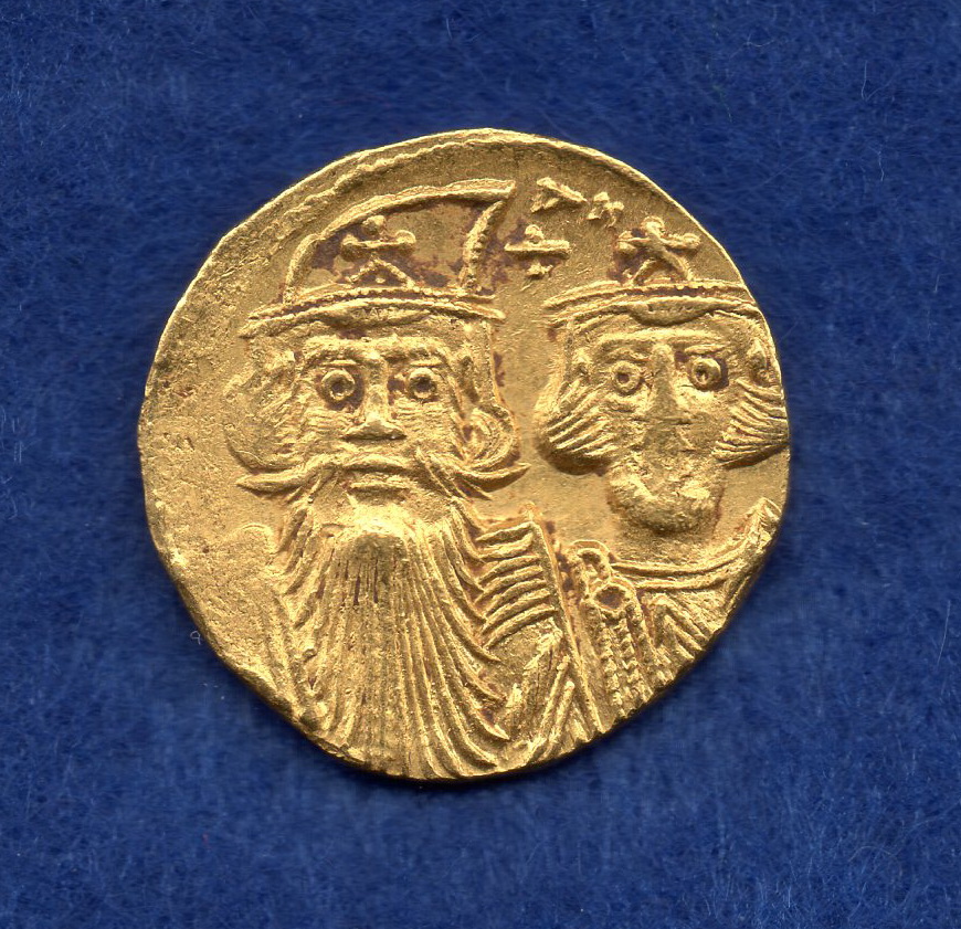 Sólido de Constante II y Constantino IV. VICTORIA AVGY. Constantinopla Jgo08712