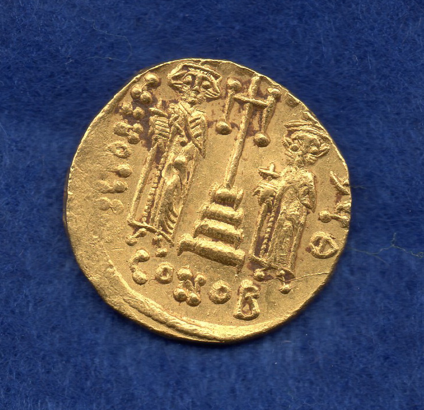Sólido de Constante II y Constantino IV. VICTORIA AVGY. Constantinopla Jgo08812