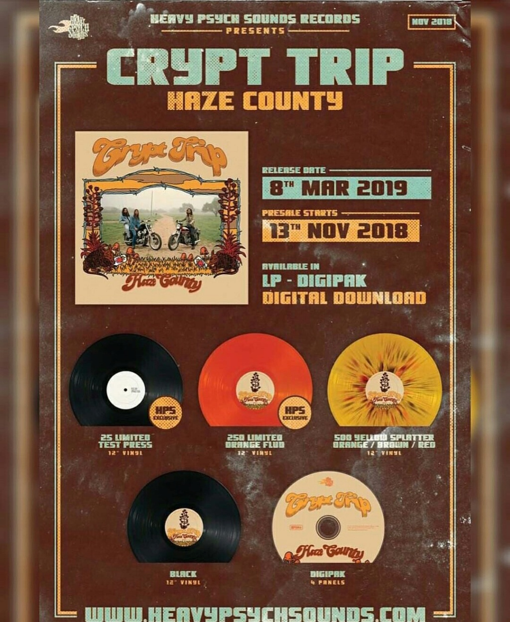 Crypt Trip - Haze County (2019) De gira en Octubre con High Reeper!!!!! Screen12