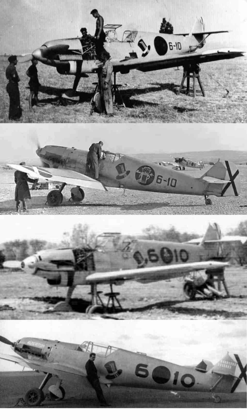 [Avis-Dorawings+scratch] Bf 109. Du V1 au D fin de série.  05-0110