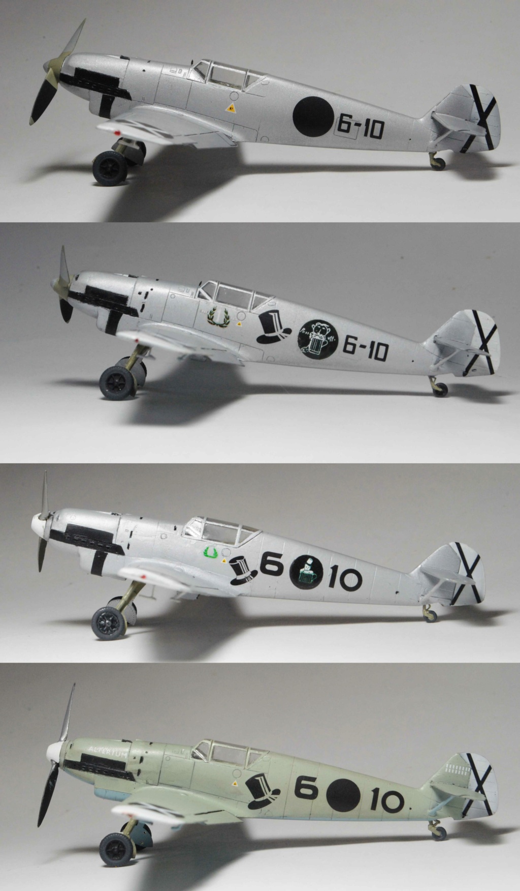 Messerschmitt Bf 109 du V1 au D. Avis- Dorawings +scratch 05-1810