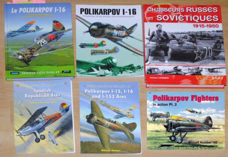 Polikarpov I-16. Du proto au I-185. P&J, Amodel, ICM , ArtModel , Eastern Express MSD 1/72.  Doc10