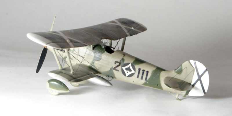 Adversaires biplans des I-16 pendant la guerre d'Espagne. He 51 ICM-Hasegawa Fiat Cr32 Supermodel-Italeri He2-0210