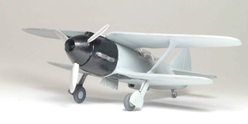 Polikarpov I-195 1/72   Scratch sur base Art model +AMODEL I-195-13