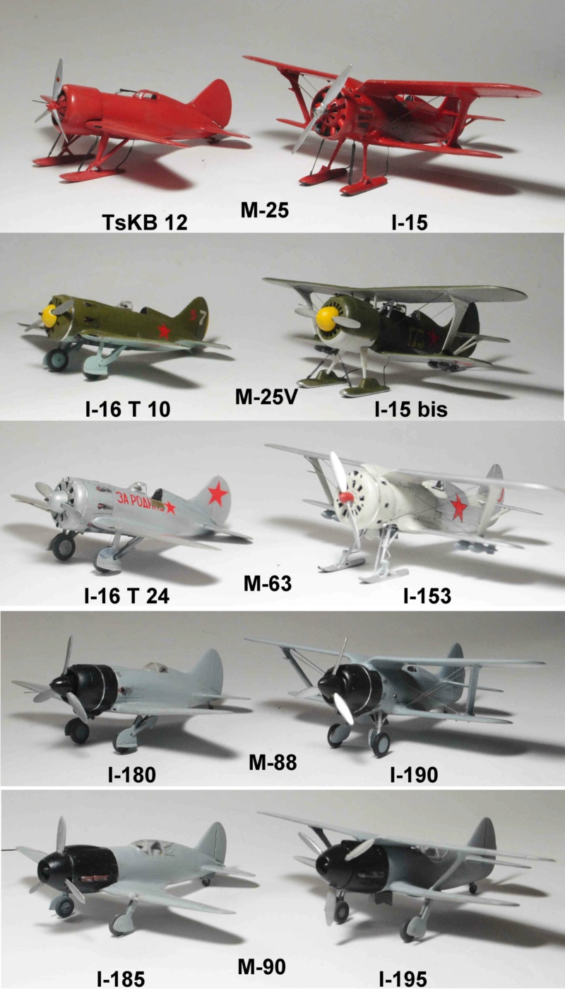 Polikarpov I-195 1/72   Scratch sur base Art model +AMODEL I-195-20