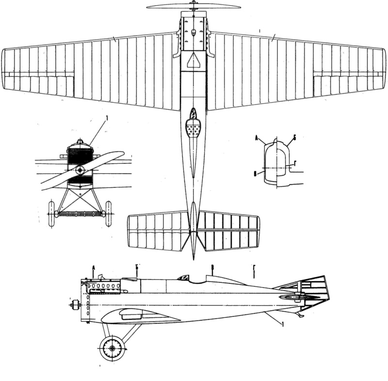 Polikarpov  Il-400a, IL 400b et I-1. ICM + scratch[1/72]  Il1910