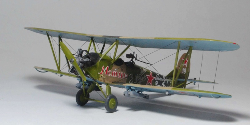 Polikarpov U2/Po2  [1/72] ICM, AB model +Scratch. Ceux du Normandie et d'autres. Lnb210