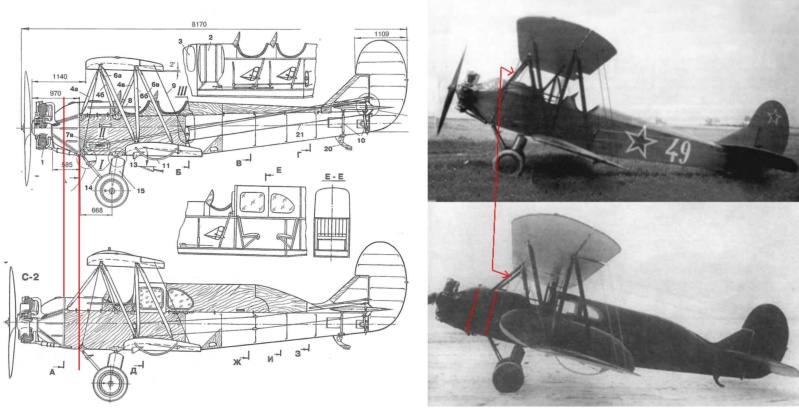 Polikarpov U2/Po2  [1/72] ICM, AB model +Scratch. Ceux du Normandie et d'autres. Longue10