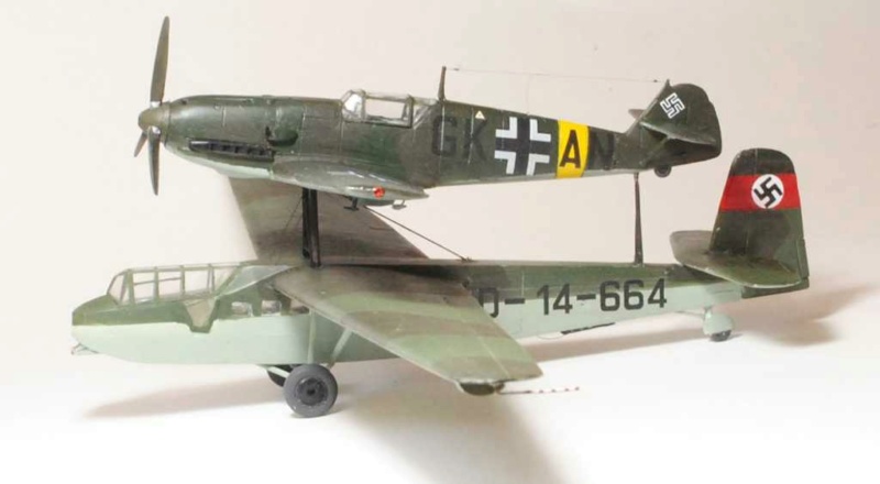 [1/72] Mistel 1,2 et 3 . DFS 230 Huma-Klemm 35 RSmodels-FW 56 Heller-Bf 109 E1 RPM (VINTAGE) M109-510