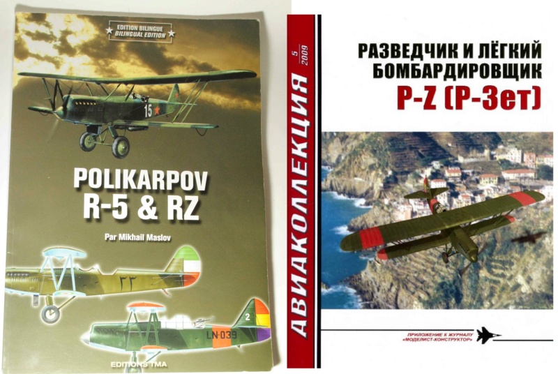 Polikarpov . Biplans de reconnaissance et transport 1/72. Du R-1 au U-2. Les RZ Rz-0110