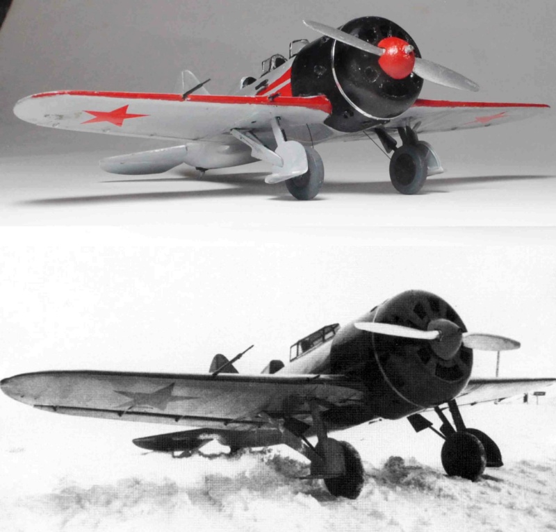 [ICM + scratch] Polikarpov UTI-3 et I-16 V (ouTK) Uti3-211