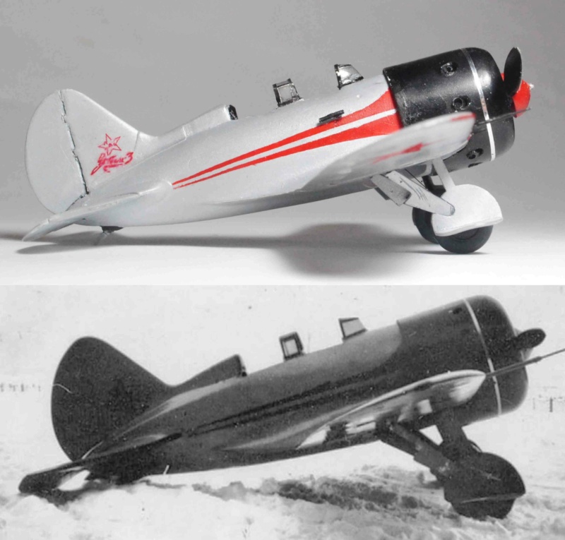 [ICM + scratch] Polikarpov UTI-3 et I-16 V (ouTK) Uti3-311