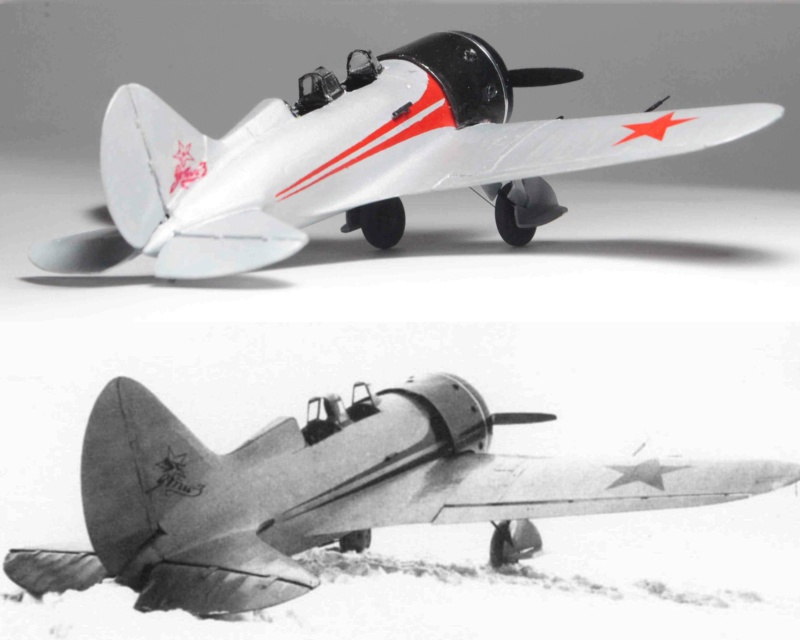 [ICM + scratch] Polikarpov UTI-3 et I-16 V (ouTK) Uti3-411