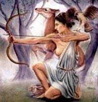 Женская энергия богини Артемиды