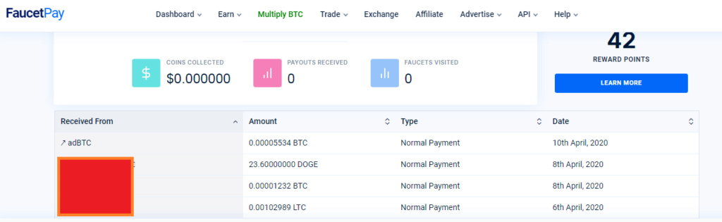 TERCER PAGO DE ADBTC.TOP DE 5534 SATOSHIS A FAUCETPAY Tercer15