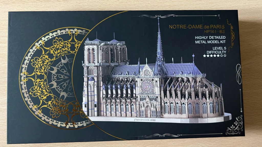 Metallbausatz "Notre Dame" von Piececool HP161-BS Pc0110