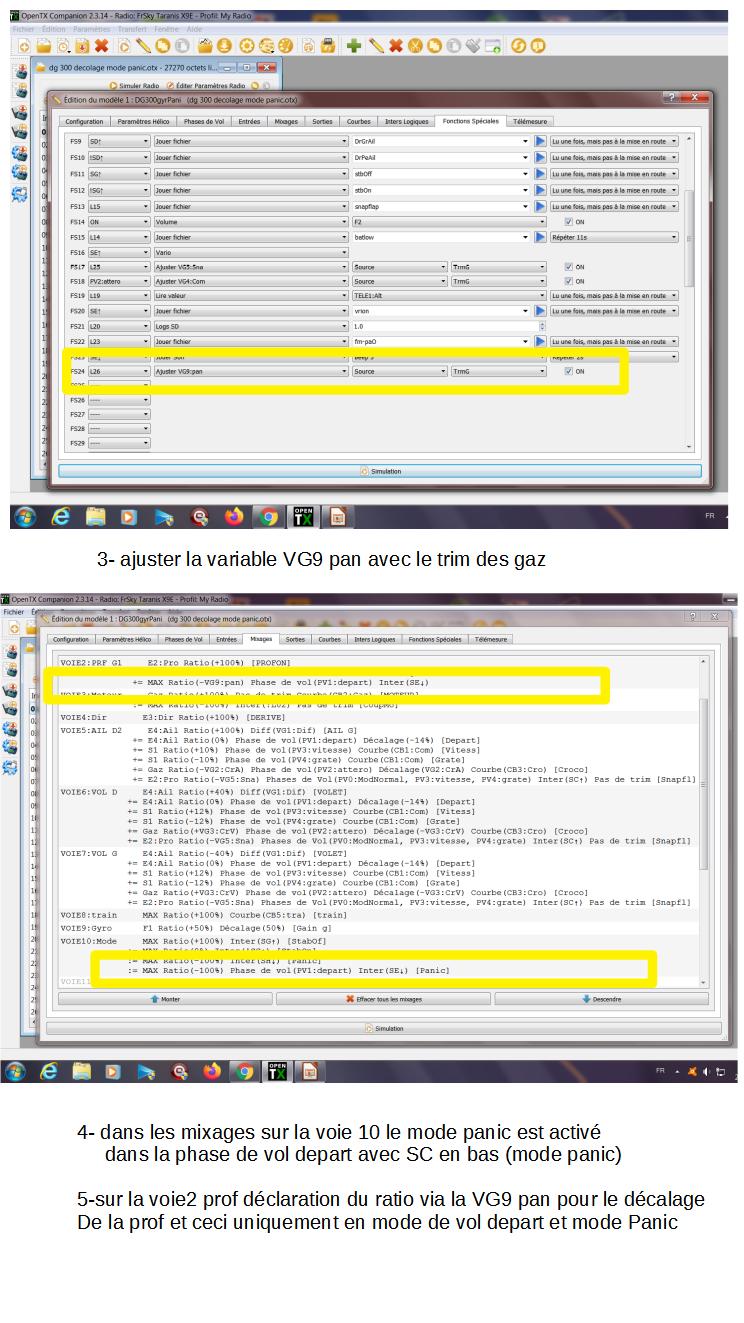 Programme pour lancer un planeur en mode panic avec récepteur S8R - Page 2 Decola11