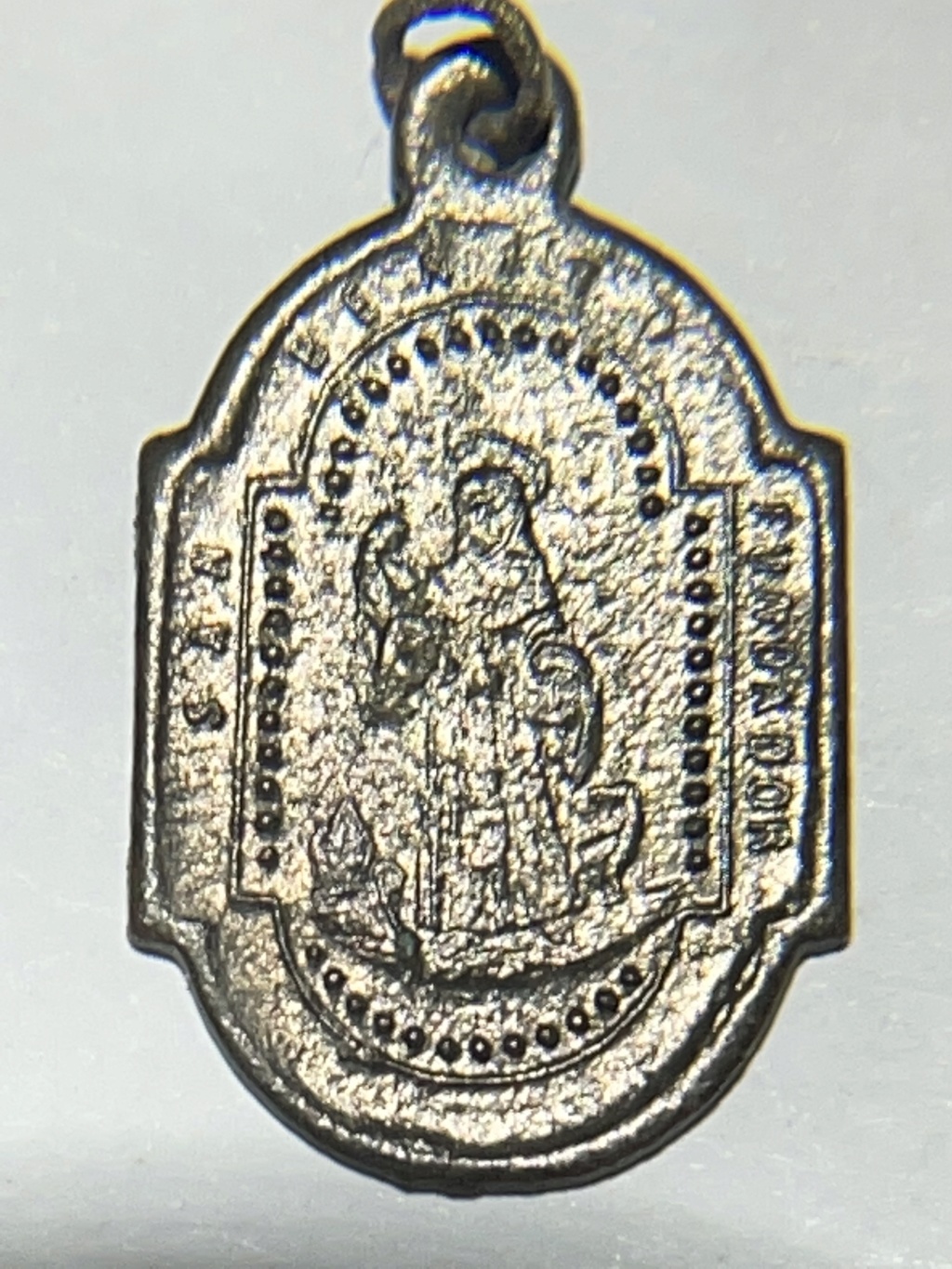 Medalla San Benito de Nursia / Virgen de Montserrat, S. XIX B9129410