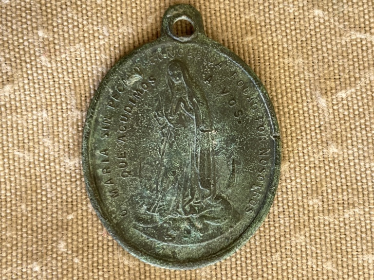 INMACULADA - Medalla Pio IX / Inmaculada Concepción. S. XIX Image37
