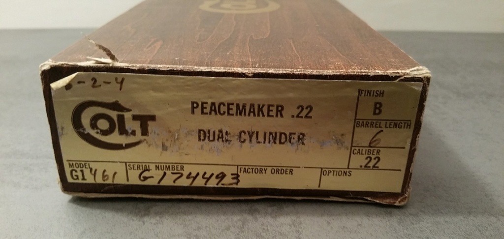 Colt Peacemaker 22 LR 22 Magnum 20191030