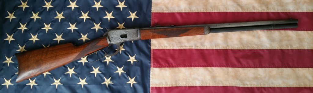 Winchester 92 rifle, gravée d'usine, en 44-40. 20230173