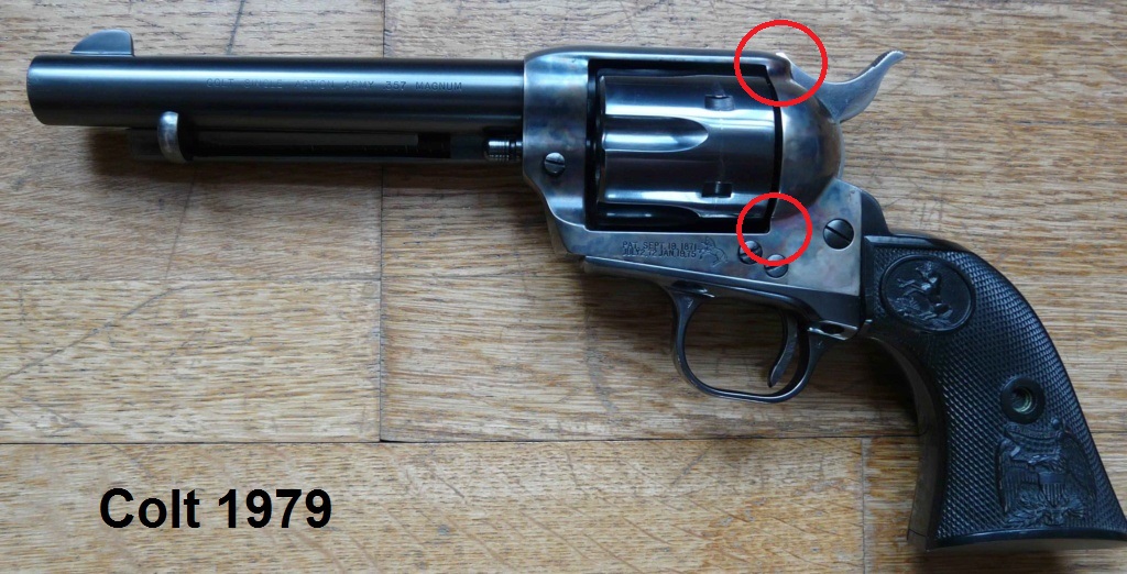 SAA 1873 COLT vs UBERTI vs PIETTA P1060811